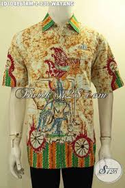 Batik kencana ungu daster kencana ungu terbaru ld120 / asli label biru motif terbaru hijau army int: Baju Kemeja Batik Motif Wayang Untuk Cowok Kantoran Pakaian Batik Modis Proses Tulis Remekan Bikin Penampilan Ganteng Maksimal Ld10486trm L Toko Batik Online 2021