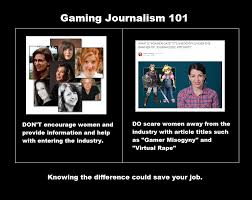 Games Journalism 101 Women Gamergate Know Your Meme