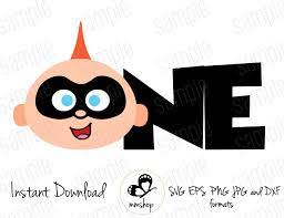 One Jack Jack The Incredibles Instant Download Svg Files Boys First Birthday Party Ideas Jack And Jack Incredibles Birthday Party