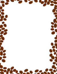 Coffee Beans Border Coffee Bean Art Coffee Art Drawing Coffee Shop Logo