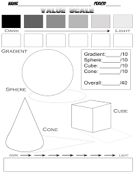 Digication E Portfolio Fairfield Art Value Scale Worksheet Art Worksheets Art Handouts High School Art Lessons