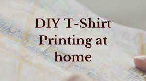 Using your squeegee, gently butter the ink across the image area the screen but do not press down on it yet. Diy T Shirt Printing At Home Answer To Everything