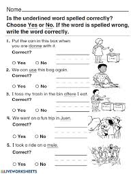 Live worksheets worksheets that listen. Spelling Long Vowel U Interactive Worksheet