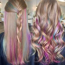These temporary colors just coat the hair shaft and do not penetrate it as a dye would, she says, adding that there are also dye alternatives like herbs and tea which can impart color onto the hair. Pin On Hair Tology