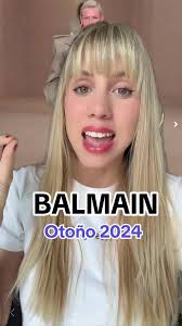 Desfile de Balmain Otoño 2024: Inspiración en Uvas