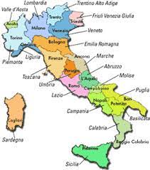 Vai con il mouse sulle regioni e clicca. L Italia E Le Regioni Classe 2 0 Erbanno