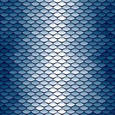 The first blue dome in valencia was built in the xvii century and later on many relevant buildings (43 up till now) were adorned with these glazed tiles whose brilliant color emphasizes the blue of the sky and reflects so nicely the sunlight. Seamless Scale Pattern Abstract Roof Tiles Background Blue Squama Texture Vector Illustration C Essl 9000419 Stockfresh