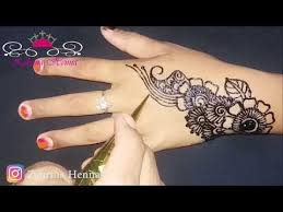 Gambar henna tangan simple dan bagus, gambar henna yang mudah, gambar henna simple untuk pemula, henna tangan mudah ditiru, gambar henna . Tutorial Henna Tangan Simple By Zahrina Henna