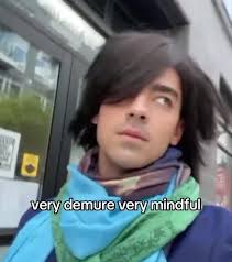 Straight hair is very ✨cutesy✨ @joejonas #verydemure #joejonas