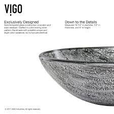 Check spelling or type a new query. Vigo Modern Vg07051 Gray Onyx Glass Vessel Bathroom Sink Kitchen Bathroom Fixtures Tools Home Improvement Ourvagabondstories Com
