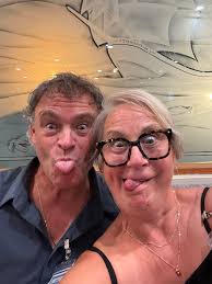 In Victoria yesterday; met up with pals Gary Dromarsky and David  Messerschmidt I have known since Miss McColl's Grade 3 class at Parkdale.  What a great day!