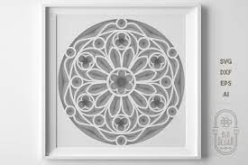 Download 3d Layered Mandala Paper Cut Project Stacked Paper 1187314 3d Printing Design Bundles