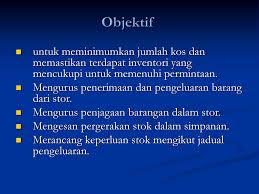 Rekod dalam kad penyata 2. Kitaran Pengeluaran Sistem Pengurusan Inventori Sistem Pengurusan Kos Ppt Video Online Download