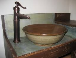 pottery sinks unique bathroom sinks