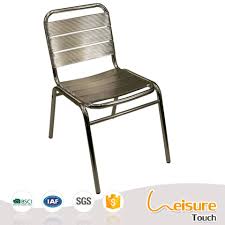 Great Waterproof Outdoor Restaurant Cheap Bar Furniture Aluminum Bistro Chairs For Sale Furniture Bistro Chairs Bar Furniture
