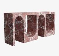 Advanced Customization Marble Entrance Side Table Arch ...