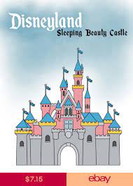 Disneyland Sleeping Beauty Castle 8 5 X 11 Poster Disneyland Castle Silhouette Disney Castle Drawing Disneyland Castle