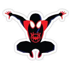 Miles Morales Sticker Spiderman Stickers Miles Morales Spiderman Cute Stickers