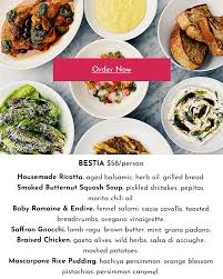 Whether you are looking for a comfortable workplace or an exclusive meeting spot, our partners have been chosen for their quality offering. Bestia Dtla Home Los Angeles California Menu Prices Restaurant Reviews Facebook