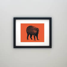 Capybara Art Wildlife Art Animal Art Screen Print Art Etsy Screen Printing Art Wildlife Art Animal Art