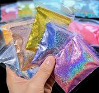 1bag(10g) Holographic Ultra Fine Glitter Powder Metallic Resin Nail Art  Glitter Craft Sequins 1/128" 0.2mm Sparkly Laser Glitter - AliExpress 66
