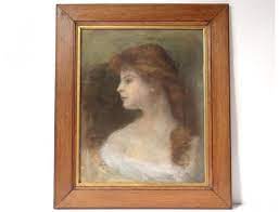 I hope you've enjoyed using dry media brushes and discovered some useful tips and tricks about preparing a custom palette, building a. Pastel Drawing Painting Portrait Young Woman Signed Art Nouveau Xixth Century