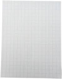 amazon com school smart double sided graph paper 8 1 2 x 11 inches 1 2 inch rule white pack of 500 085279 office products
