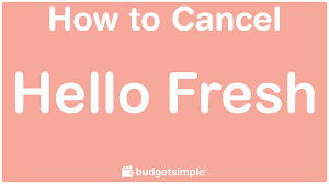 To cancel hellofresh subscription on your mac, do the following: Budgetsimple Com How To Cancel Hello Fresh
