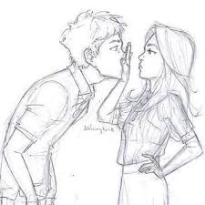 Think Eat Write Read Story Inspiration Couple Drawings Tumblr Cute Couple Drawings Couple Drawings