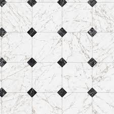 There are two types of vinyl flooring: Trafficmaster Black And White Marble Paver Residential Vinyl Sheet Flooring 12ft Wide X Cut To Length C1100405k509g14 The Home Depot