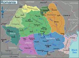 Harta Harta Cu Regiunile Romaniei