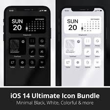 Change iphone app icons in ios 14.5 to get the 'aesthetic' home screen of your dreams. Ios 14 Ultimate App Icon Bundle Pack Download Ios 14 Icons
