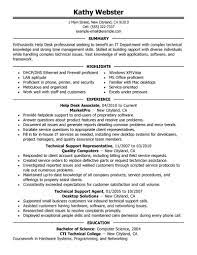 Example help desk resume objective. Best Help Desk Resume Example Livecareer
