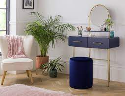 Buy Habitat Wilderness Dressing Table Stool Dressing Tables Argos In 2021 Dressing Table Argos Blue Dressing Tables Dressing Table With Stool