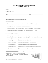 Employee Job Performance Revie Form How To Create An Employee Job Performance Rev Performance Appraisal Medical Assistant Job Description Evaluation Employee