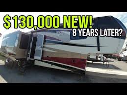 130 000 Redwood 36rl Fifth Wheel What It S Worth 8yrs Later Youtube In 2020 Fifth Wheel Hitch Fifth Wheel Camper Jacks