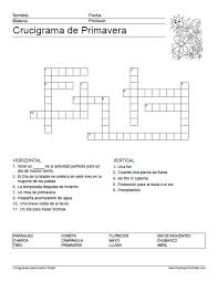Gif respuestas, respuestas shower personalizados con crucigrama shower , baby practical , de esta baby. Crucigrama De Primavera Para Imprimir Gratis Crucigramas Sistema Circulatorio Crucigramas Para Imprimir