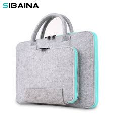 Filc Welniany 11 13 15 Cal Uniwersalny Notebook Laptopa Torba Case Dla Macbook Air Pro Retina Xiaomi Torebka Mezczyzni Kobiety Laptop Bag Felt Bag Notebook Bag