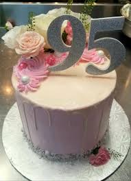 Maybe you would like to learn more about one of these? First Time I Had Ever Used Fresh Flowers In A Cake Made It For My Grandma S 95th Cakedecorating