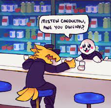 Peck Neck Arcanist Valtrois Conductor And Grooves A Hat In Time Hat In Time A Hat In Time Memes