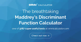 Image result for Maddrey Discriminant Function