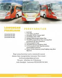 Untuk keberangkatan bus lebaran, bus rosalia lebaran, rosin lebaran. Lowongan Kerja Kernet Bus Terbaru Like And Share