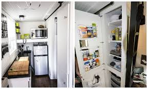 12 Great Small Kitchen Designs Living In A Shoebox Kitchen Design Small Tiny House Kitchen House Design Kitchen