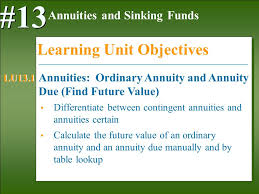 annuities and sinking funds ppt download