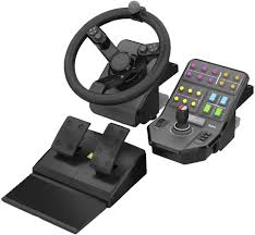 Relentlessly engineered for the perfect driving experience, driving force by logitech g takes the latest racing games to the highest level. Logitech Gaming G Saitek Farm Sim Controller N A Emea Steering Wheel Pc Black Incl Foot Pedals Conrad Com