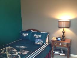 Philadelphia Eagles Room Green Grey Boys Room Grey Boys Rooms New Baby Products Boy S Room