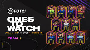 The best packs to get for fifa 21 toty. Fifa 21 Ones To Watch Teams 1 2 Fifa 21 Ultimate Team