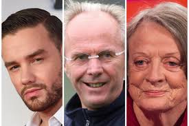 Liam Payne, Sven-Goran Eriksson and Maggie Smith among those mourned in  2024