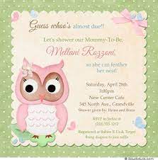 Lilduckduck Com Owl Baby Shower Invitations Owl Girl Baby Shower Owl Baby Shower