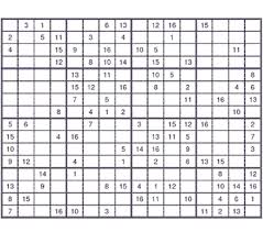 If you want to play a different puzzle, go to the archive page and choose your puzzle. Sudoku 16 X 16 Para Imprimir Printable 16x16 Sudoku Sudoku Puzzles Sudoku Sudoku Printable If You Like Our 16x16 Sudoku Puzzles Remember To Add Us To Your Online Bookmarks Mention